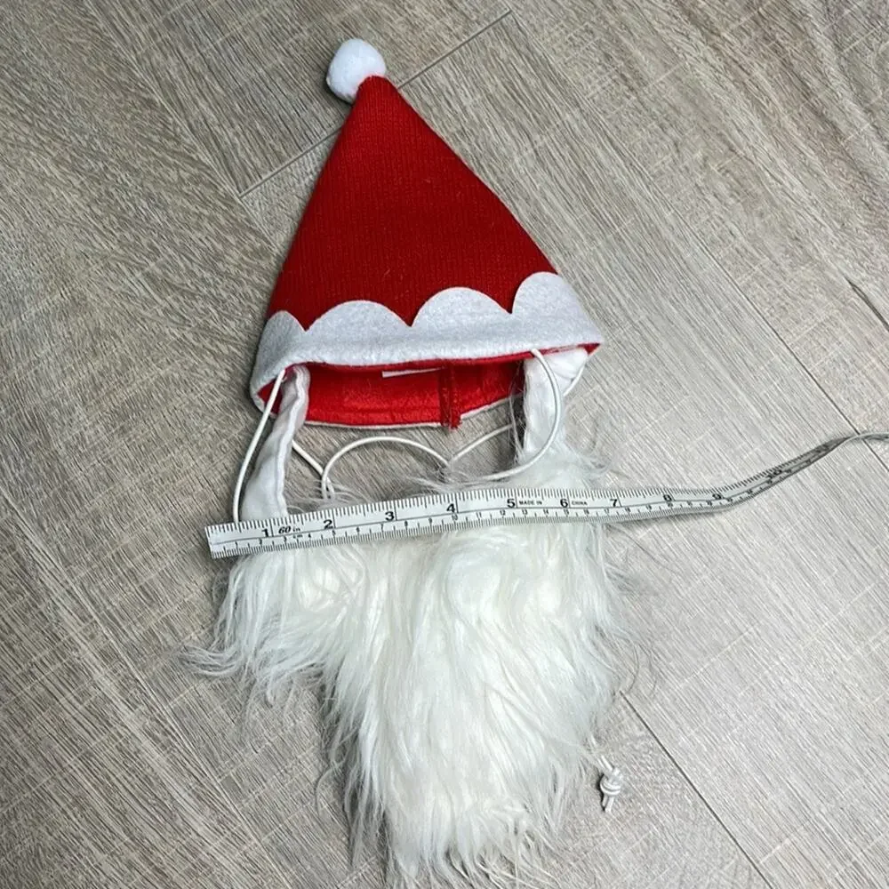 Dog Christmas Santa Clause Costume Accessories Set Of 3